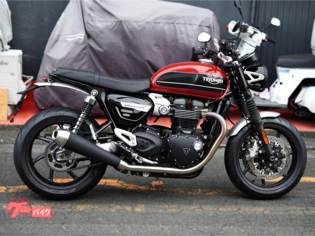 ＴＲＩＵＭＰＨ スピードツイン１２００ エンジンガード 純正グリップ 