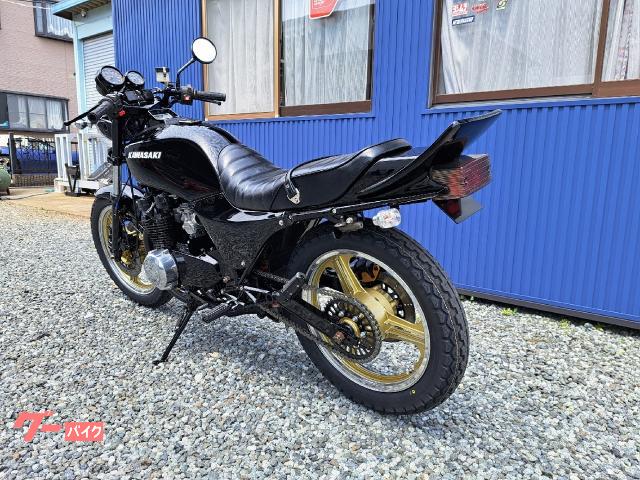 KAWASAKI GPZ400F F2仕様 黒紫 ブラックマイカパープルパール 売り切り