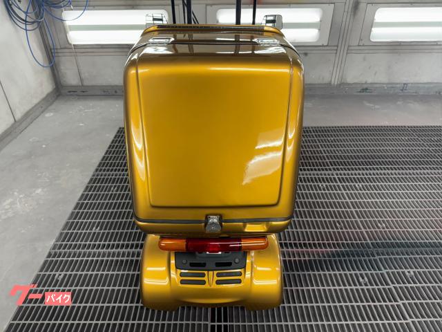 ホンダ ジャイロキャノピー 4st カスタムカラー ゴールド 前カゴ