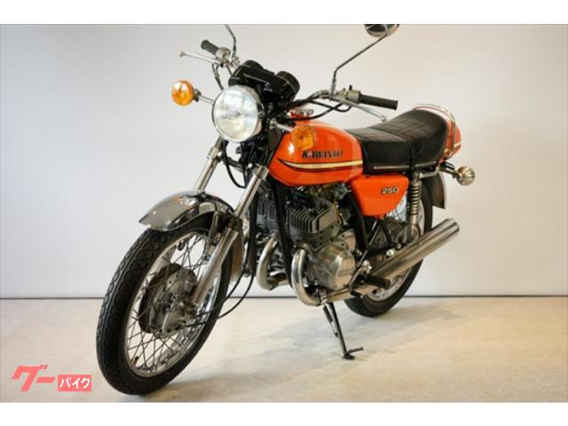 カワサキ ２５０ＳＳ １９７３年モデル Ｓ１ 初期モデル オリジナルペイント｜ＫＭＣ 滋賀店｜新車・中古バイクなら【グーバイク】