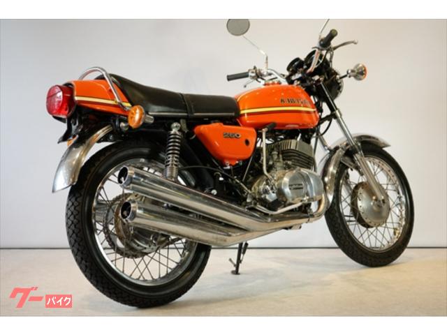 カワサキ ２５０ＳＳ １９７３年モデル Ｓ１ 初期モデル オリジナルペイント｜ＫＭＣ 滋賀店｜新車・中古バイクなら【グーバイク】