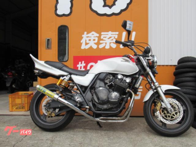 ＣＢ４００Ｓｕｐｅｒ　Ｆｏｕｒ　ＶＴＥＣ　社外マフラー　鳴きマフラー　社外ハンドル　羽テール　ＲＰＭ菅　軽スロ