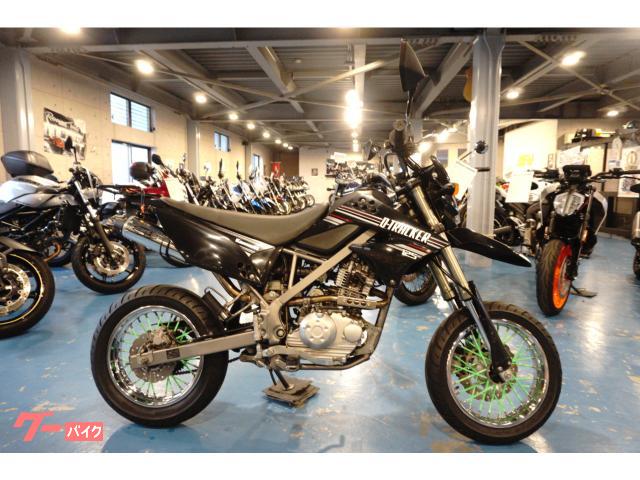 Dトラッカー125 エンジン一発始動！カスタムパーツ多数！沖縄