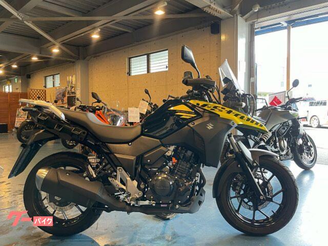 Ｖ−ストローム２５０　ＥＴＣ・エンジンガード装着済み　ヘッドライトガード付き