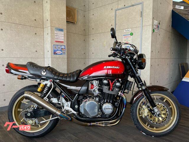 ＺＥＰＨＹＲ７５０　最終型ＦＥ　前後オーリンズ・ゲイルスピードホイール・ＦＣＲキャブ・ブレンボマスター他　フルカスタム　タイヤ前後