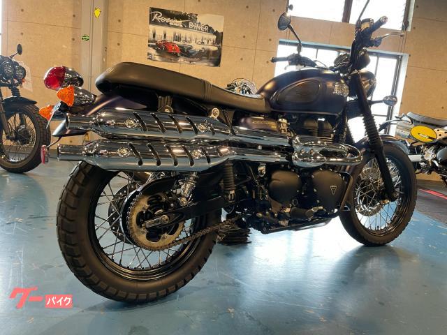 TRIUMPH スクランブラー900 空冷スクランブラー最終 マット