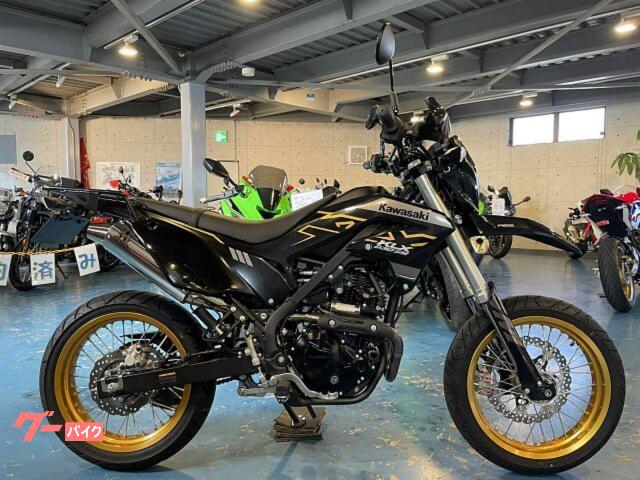 ＫＬＸ２３０ＳＭ　ＳＰ忠男フルエキマフラー　リアキャリア装備