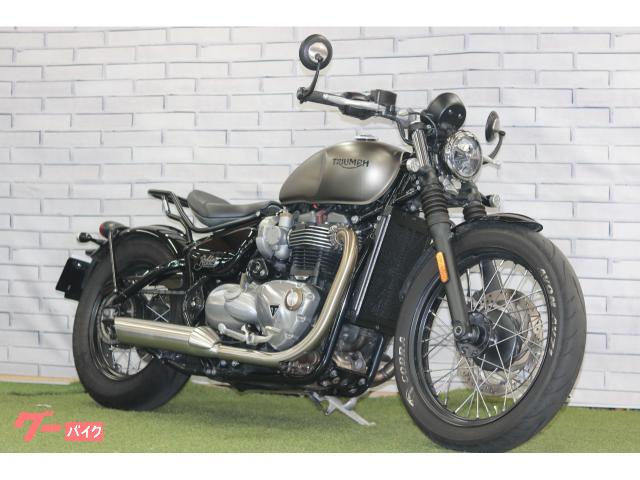 ボンネビル　ボバー　ＥＴＣ　ＵＳＢ　へプコ製キャリア　純正ＯＰサイドバック