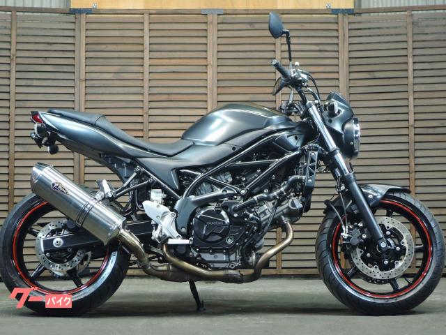 スズキ ＳＶ６５０ ＡＢＳ ワイバンスリップオンサイレンサー リア