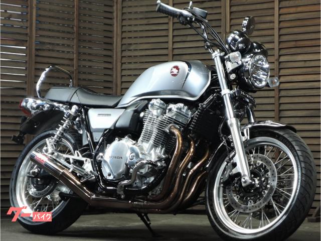 ホンダ ＣＢ１１００ＥＸ モリワキメッキショート管 アップハン ロングタンデムバー ヨーロピアンウインカー  エンジンガード｜川北商会｜新車・中古バイクなら【グーバイク】