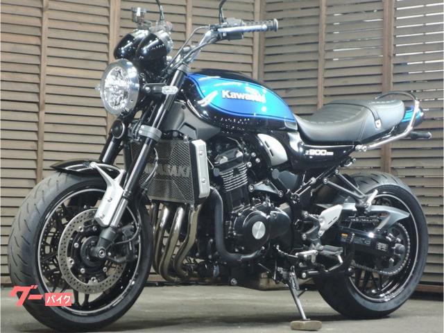 カワサキ Z900RS 社外スリップオンサイレンサー ハンドル