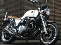 ホンダ　ＣＢ１１００　ＳＰ忠男スリップオンサイレンサー　アップハンドル　ロングタンデムバー　アンコ抜きタックロールシート