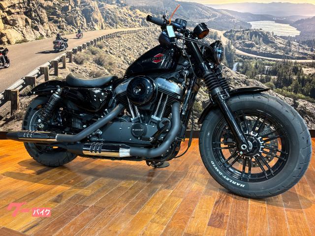 ＸＬ１２００Ｘ　フォーティエイト　バーハンドル　前後極小ウィンカー　フロントフォークカバー　サイドナンバー　空冷スポーツスター
