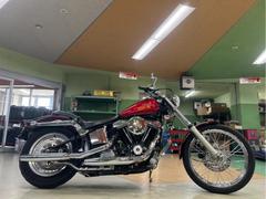 ＨＡＲＬＥＹ−ＤＡＶＩＤＳＯＮ　ＦＸＳＴＣ　ソフテイルカスタム　空冷４ストのＥＶＯエンジン搭載　キャブレター車　８０ｃｉ
