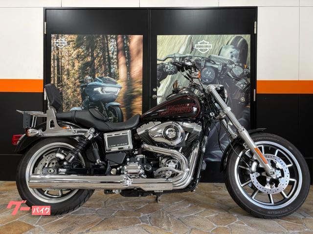ＦＸＤＬ　ローライダー　ツインカム９６　後期型　ＬＥＤヘッドライト　純正シーシーバー　純正キャリア装着車　２ｉｎ１マフラー