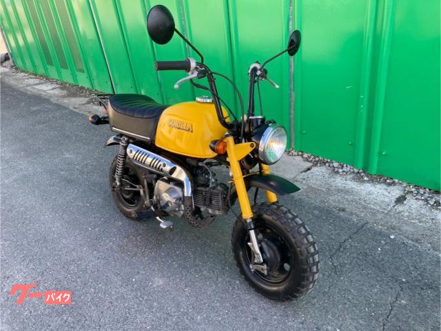 ホンダ ゴリラ 4スト AB27 黄色 12V チェーン新品 バッテリー
