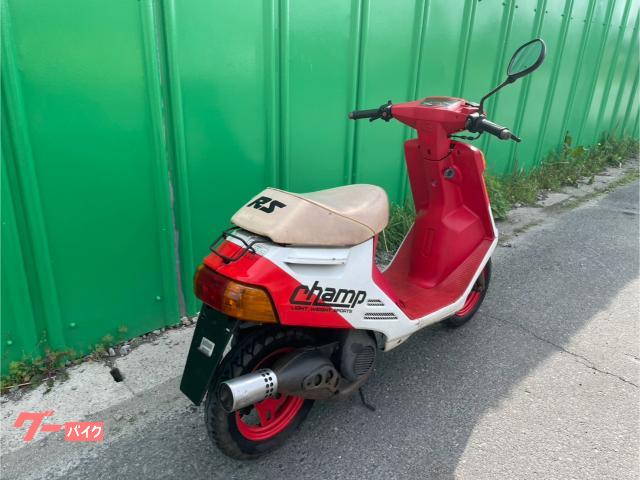 ヤマハ チャンプRS 2スト 2NA マルブロカラー バッテリー新品