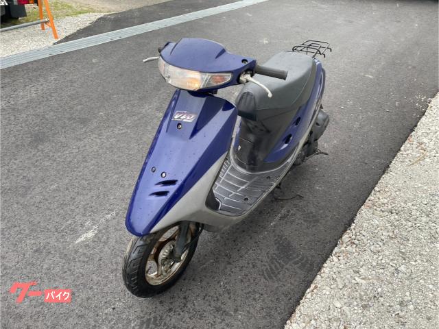 スーパーＤｉｏ　　ＡＦ２７　紺色　２スト　バッテリー新品　シート張り替え