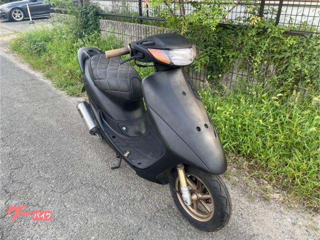 ホンダ ライブDio ZX 2スト キャブ車 マットブラック バッテリー