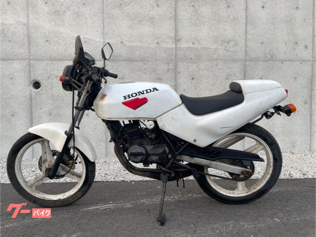 2ストバイク ホンダns50f デュアルヘッドライトを採用したロード