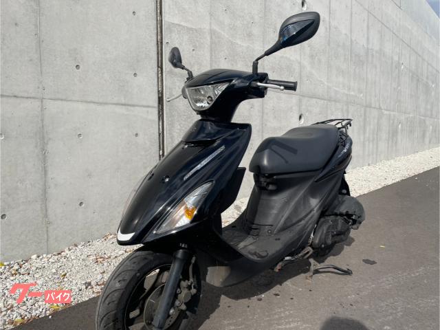 アドレスＶ１２５ＳＳ　４スト　ＦＩ　黒色　バッテリー新品
