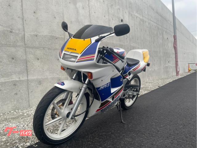 ＮＳ−１　初期型　２スト　キャブ車　ロスマンズカラー　トップブリッジ　セパハン　交換