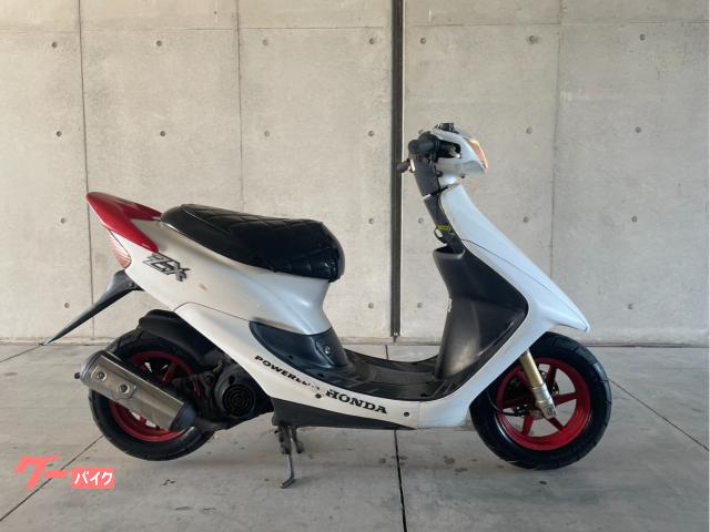 ホンダ ライブDio ZX AF35 白赤色 2スト キャブ車 社外