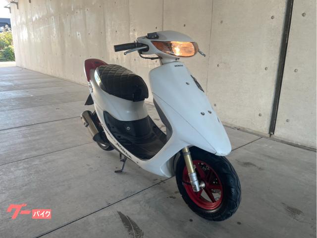 ホンダ ライブDio ZX AF35 白赤色 2スト キャブ車 社外