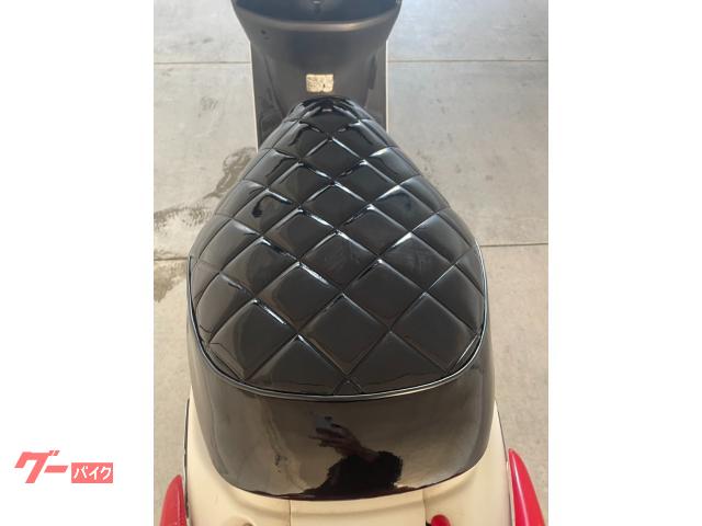 ホンダ ライブDio ZX AF35 白赤色 2スト キャブ車 社外