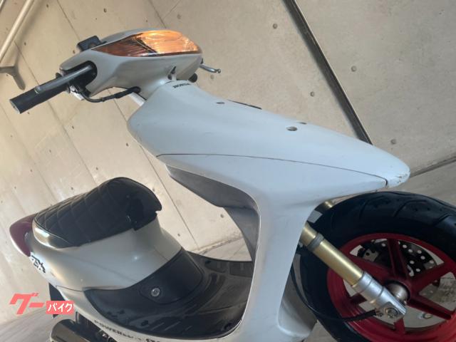 ホンダ ライブDio ZX AF35 白赤色 2スト キャブ車 社外