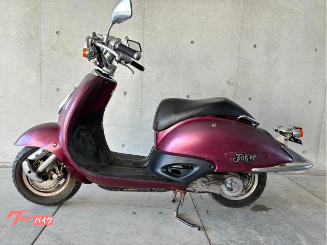ホンダ ジョーカー50 2スト キャブ車 赤色 AF42 バッテリー新品 ホンダ ジョーカー50 2スト キャブ車 赤色 AF42 バッテリー新品