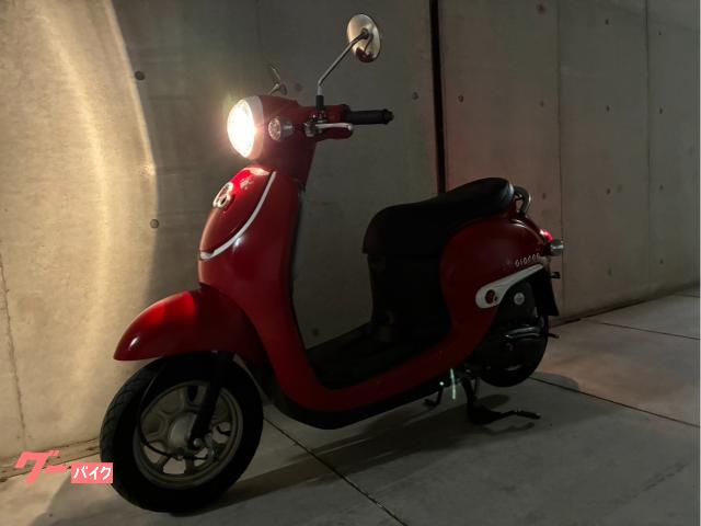 ジョルノ FI 4ST 赤色 AF77 バッテリー新品