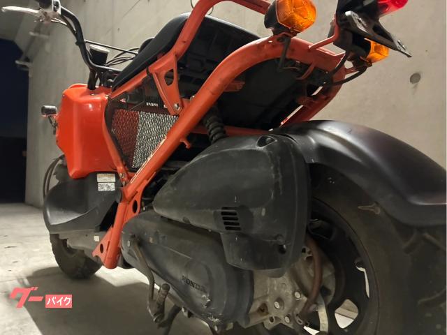 ホンダ ズーマー 4ST キャブ車 オレンジ色 バッテリー新品 収納