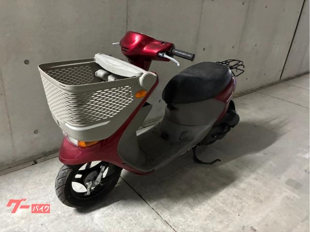 鈴木　レッツ４バスケット　４ＳＴ　インジェクション　赤色　バッテリー新品