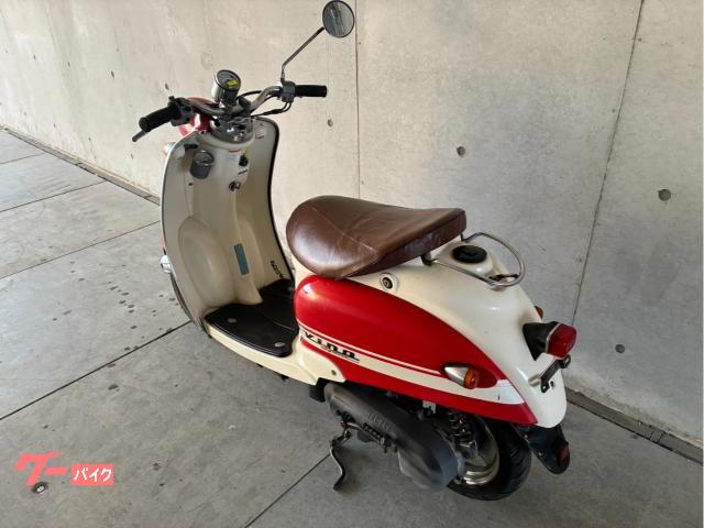 ヤマハ ビーノ スポーツ 5AU 2スト キャブ車 赤白 バッテリー新品