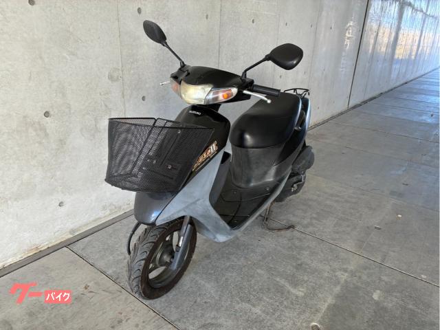 スズキ　レッツII　２スト　キャブ車　ＣＡ１ＰＡ　黒色　バッテリー新品