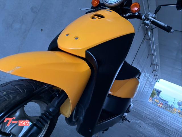 タイヤ新品❗️4stモデルで燃費良い⭐️トゥデイ HONDA⭐️バッテリー新品❗️ ホンダ トゥデイ 4スト FI車 AF67 黒黄 シート張替 バッテリー