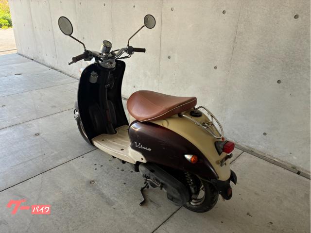 ビーノ　SA10J　集中ロック　2スト　バッテリー新品　レトロ　ビンテージ ヤマハ ビーノ 2スト キャブ車 SA10J 茶色 バッテリー新品