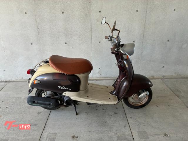ヤマハ ビーノ 2スト キャブ車 SA10J 茶色 バッテリー新品