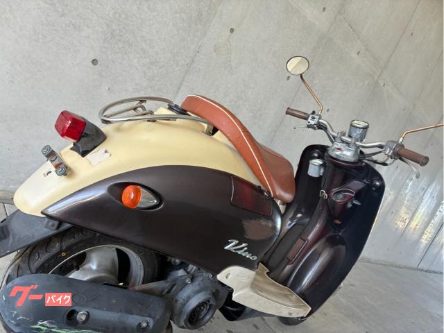 ヤマハ ビーノ 2スト キャブ車 SA10J 茶色 バッテリー新品