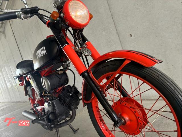 ヤマハ YB－1 2スト キャブ車 F5B 黒赤 バッテリー新品｜ECO