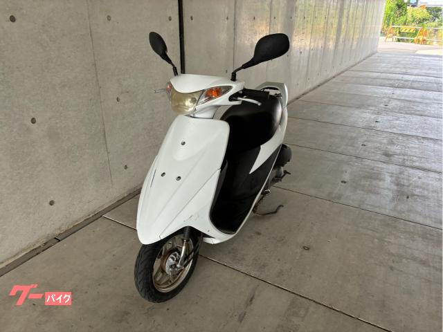 アドレスＶ５０　４スト　ＦＩ車　スポイラー付き　ＣＡ４２Ａ　白色　バッテリー新品