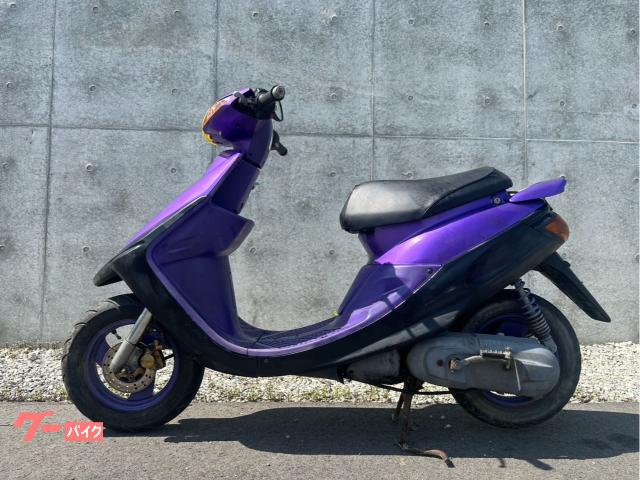 ヤマハ スーパーJOG Z 3YK 2スト キャブ車 紫色 バッテリー
