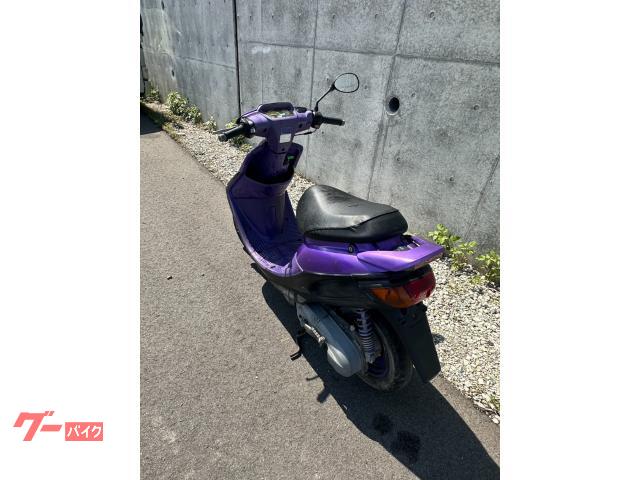ヤマハ スーパーJOG Z 3YK 2スト キャブ車 紫色 バッテリー