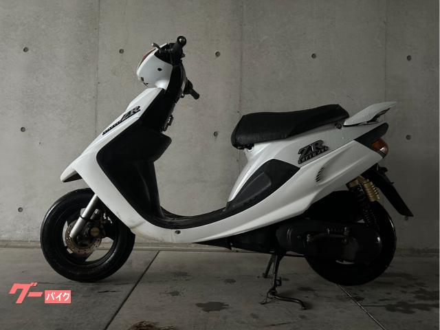 ヤマハ スーパーJOG ZR 2スト キャブ車 3YK 白色 バッテリー