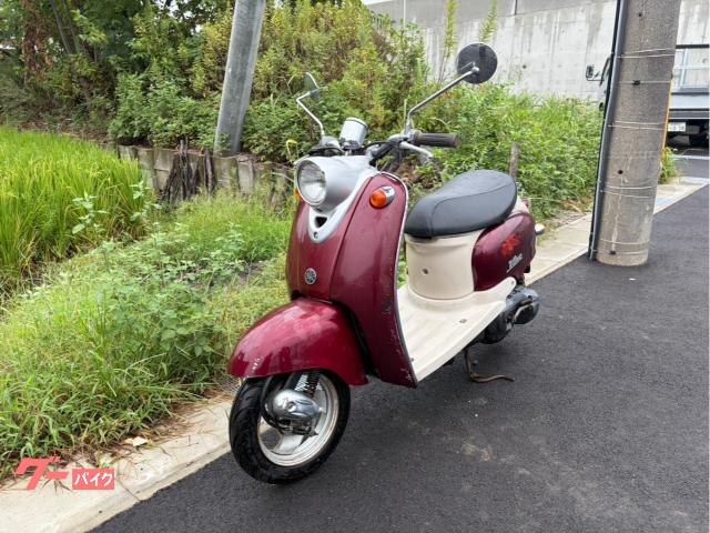 ビーノ　５ＡＵ　２スト　キャブ車　赤色　シート張替　　自賠責１年　バッテリー新品