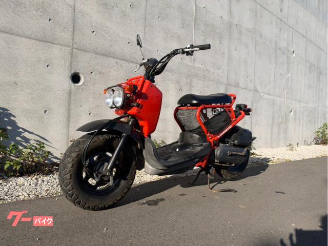 ズーマー　４スト　キャブ車　オレンジ色　自賠責１年　バッテリー新品　収納ネット