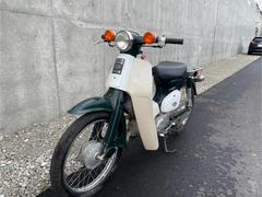 ホンダ　スーパーカブ５０　Ｃ５０　　グリーン色　４スト　社外マフラー　インナーレック　バッテリー新品