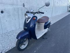 ヤマハ　ビーノ　５ＡＵ　２スト　キャブ車　青色　シート張り替え　バッテリー新品