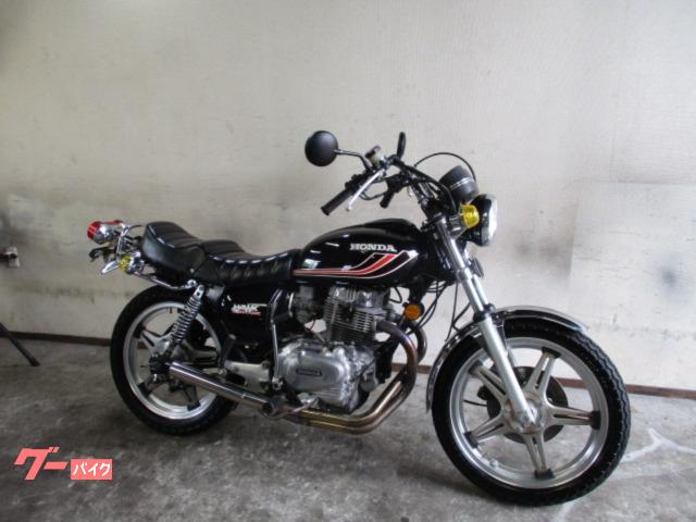 ホンダ ホークIICB400T やかんタンク UPハンドル メッキクロス